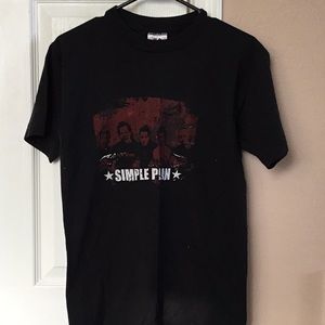 Band Simple Plan T-shirt Sz Small